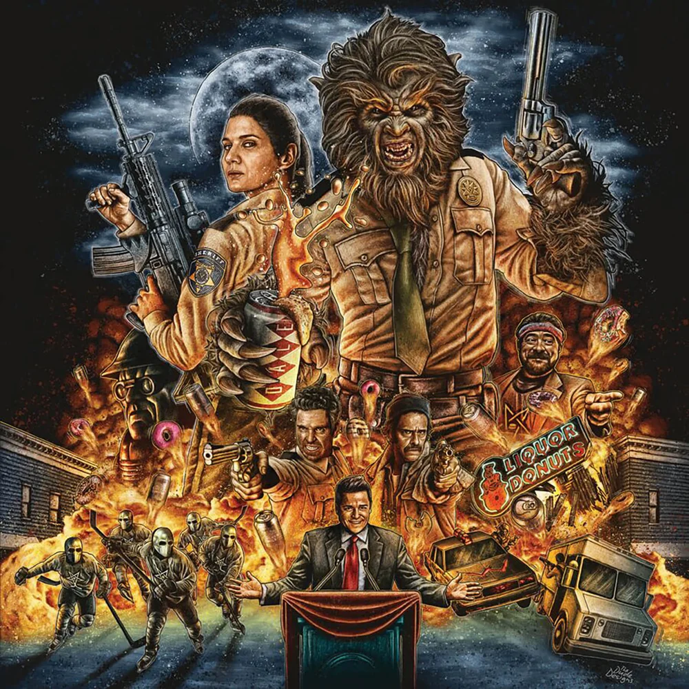 Bande originale du film Another Wolfcop – LP sur vinyle noir – Édition limitée à 250 copies à travers le monde Image 1