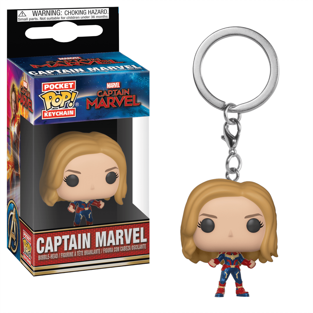 Pop! Keychain Captain Marvel Image 1