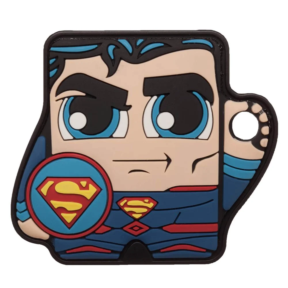 FoundMi DC Superman Rubber Key Chain Tracker Image 1