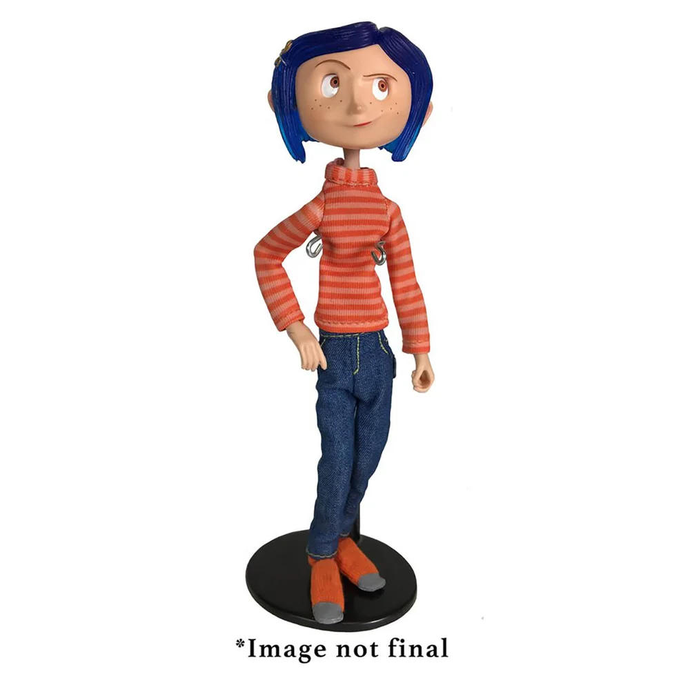 Figurine Coraline avec Jean et T-Shirt Rayé - NECA Image 1