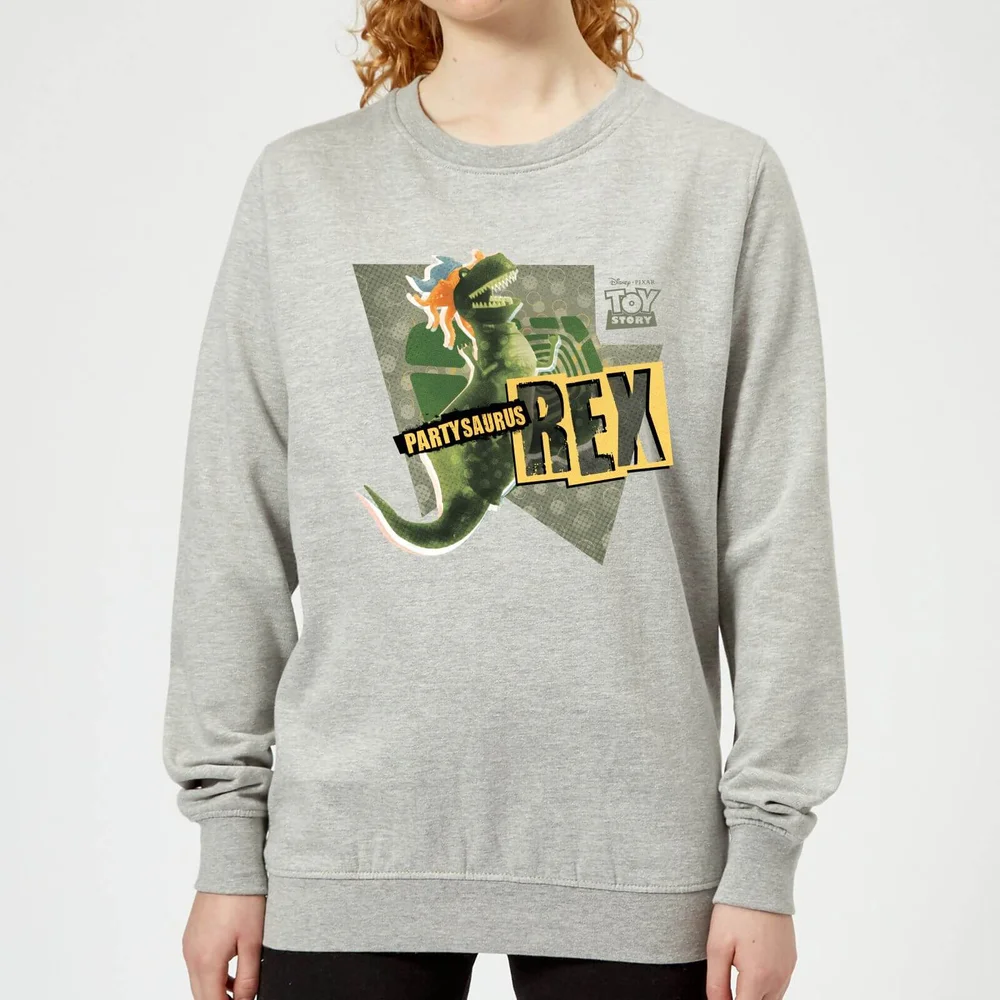 Sweat Femme Partysaurus Rex Toy Story - Gris - 3XL - Gris Image 1