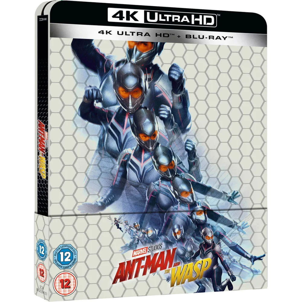 Ant-Man et la Guêpe - 4K Ultra HD (Version 2D incluse) Steelbook exclusif Zavvi Image 1