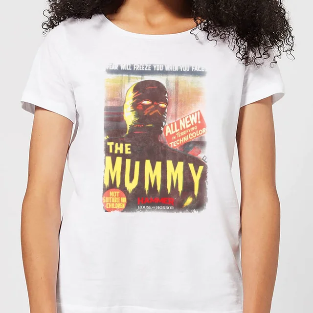 T-Shirt Femme The Mummy - Blanc