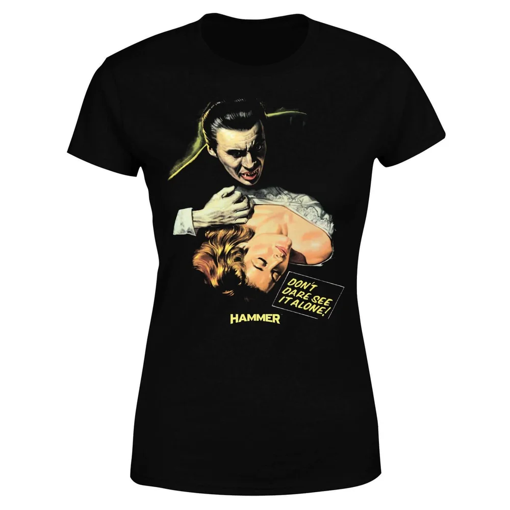 T-Shirt Femme Dracula Don't Dare See It Alone - Noir - S Image 1