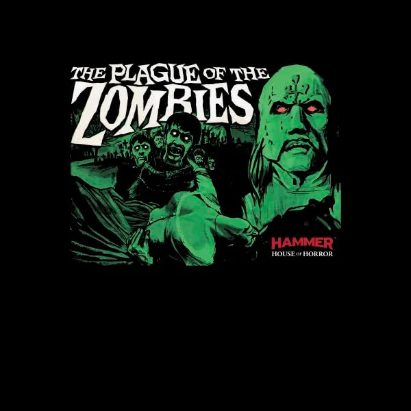 T-Shirt Femme Plague Of The Zombies - Noir