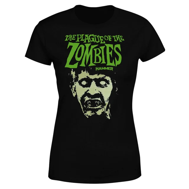 T-Shirt Femme Portrait Plague Of The Zombies - Noir
