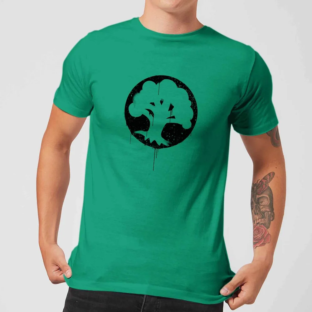 T-Shirt Homme Mana Vert - Magic : The Gathering - Vert - S - Vert Pomme Image 1