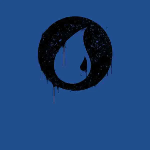 T-Shirt Homme Mana Bleu - Magic : The Gathering - Bleu