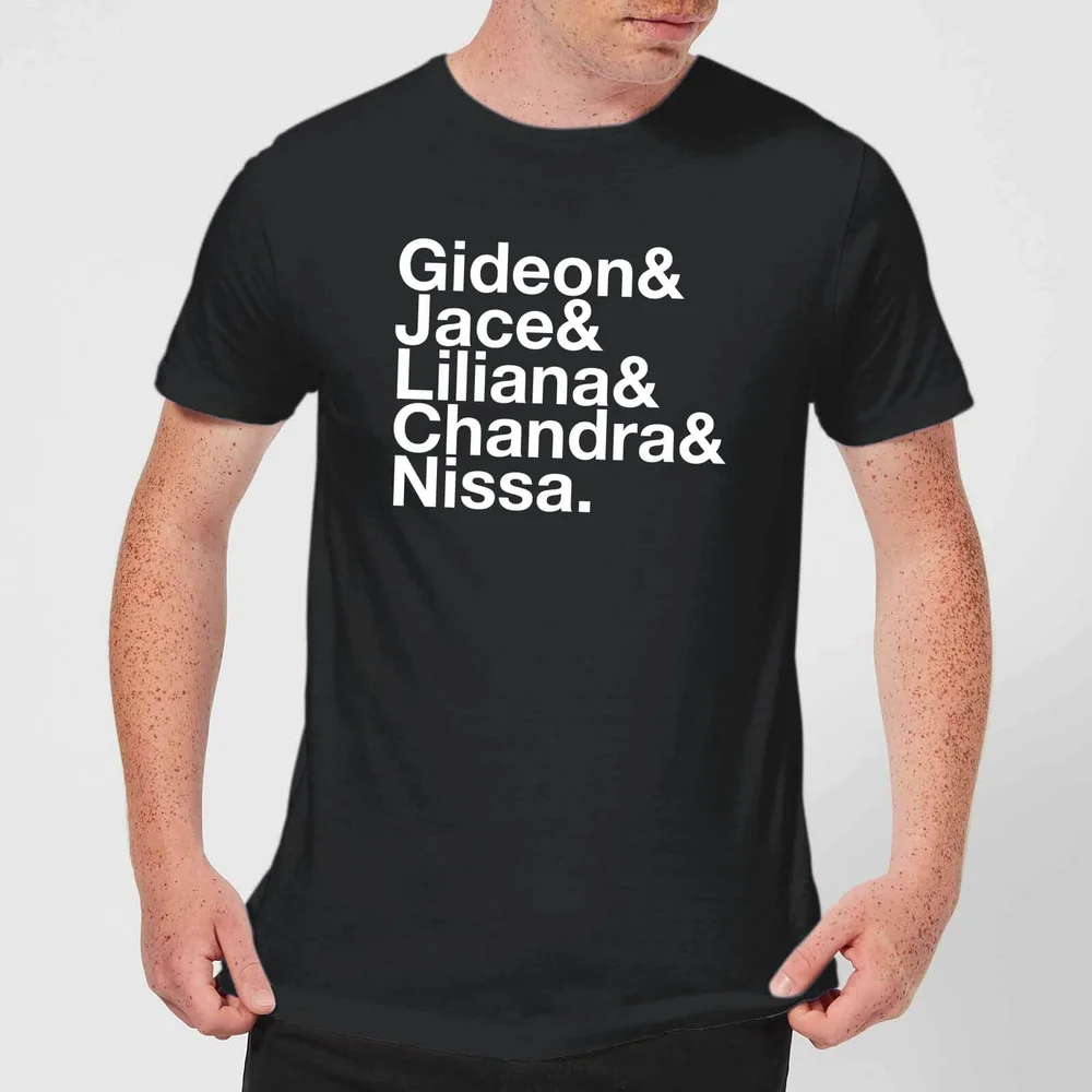 T-Shirt Homme Noms - Magic : The Gathering - Noir - S - Noir Image 1