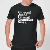 T-Shirt Homme Noms - Magic : The Gathering - Noir