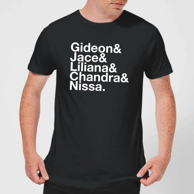 T-Shirt Homme Noms - Magic : The Gathering - Noir