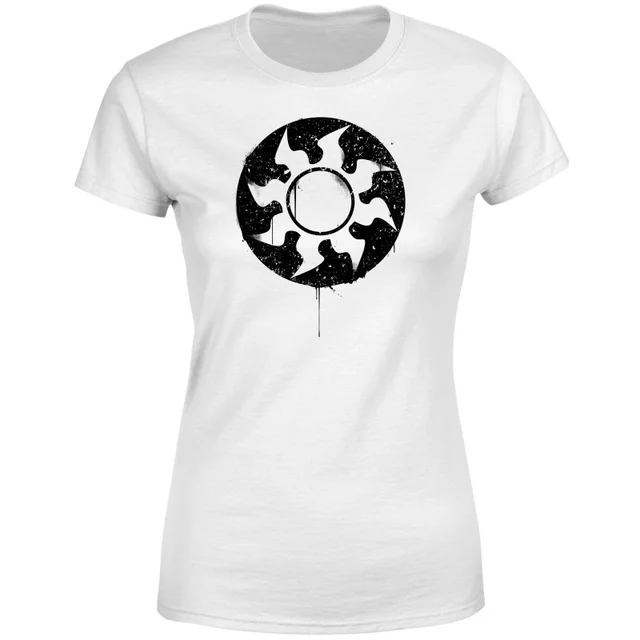 T-Shirt Femme Mana Blanc - Magic : The Gathering - Blanc