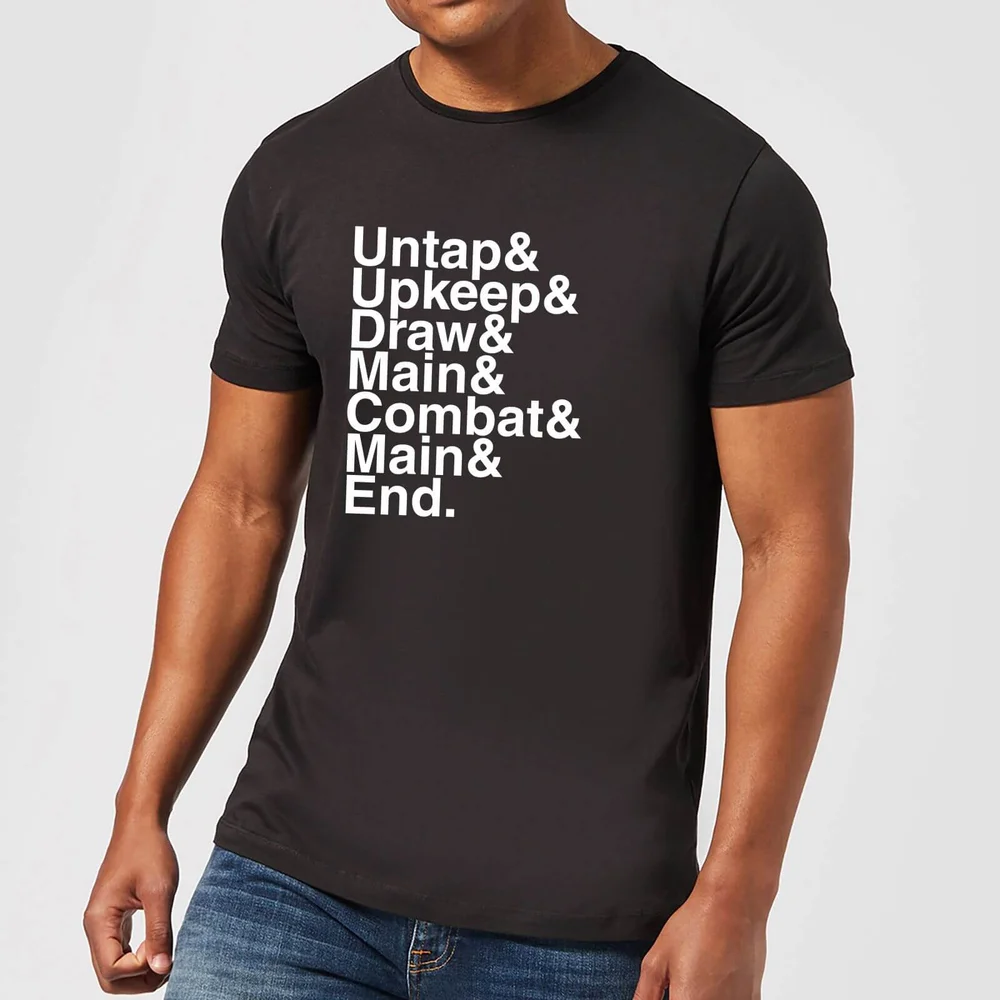 T-Shirt Homme Phases - Magic : The Gathering - Noir - S - Noir Image 1