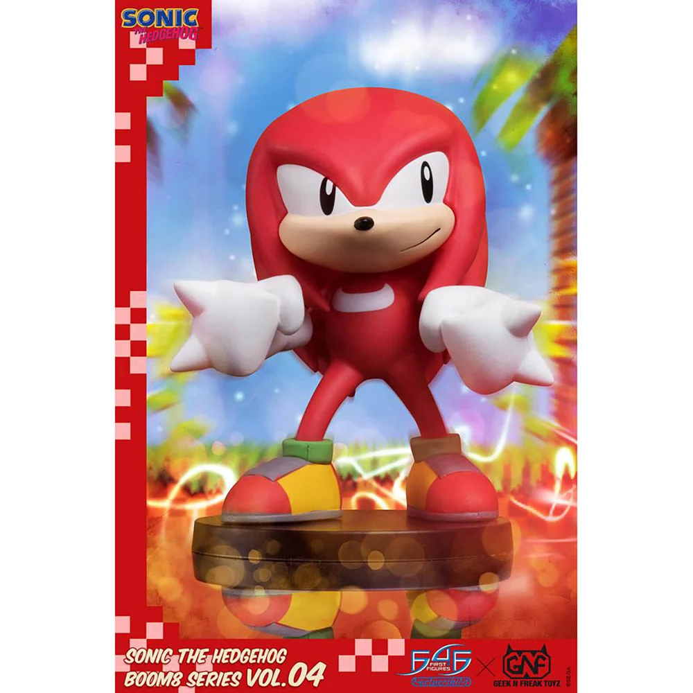 Figurine en PVC Boom8 Series Vol. 04 – Sonic the Hedgehog – Knuckles 8 cm Image 1