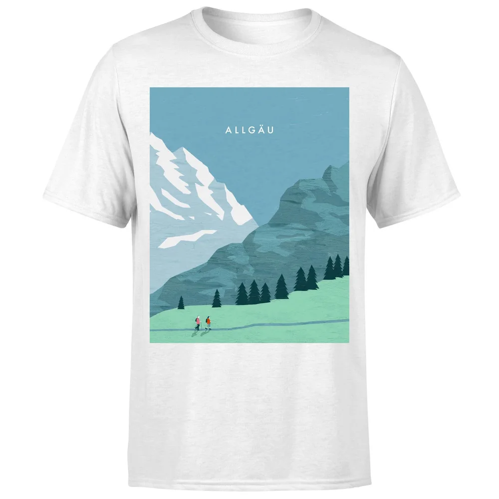 Algau Men's T-Shirt - White - 5XL Image 1