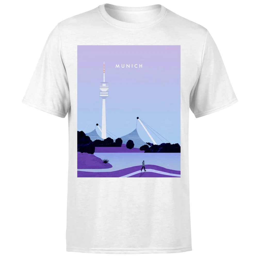 Munich Men's T-Shirt - White - 5XL Image 1