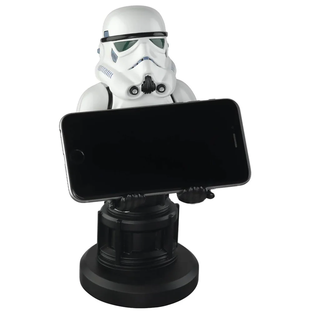 Cable Guy Support de Collection pour Smartphone et Manette Star Wars Stormtrooper 20 cm Image 1