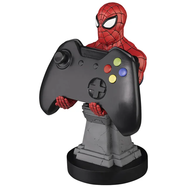 Figurine de support Cable Guy pour manette ou smartphone à collectionner – Marvel – Spiderman– env. 20 cm