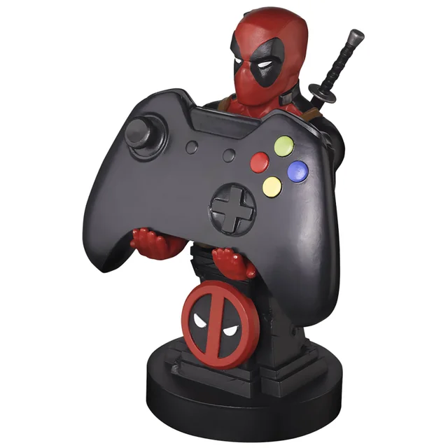 Figurine de support Cable Guy pour manette ou smartphone à collectionner – Marvel – Deadpool – env. 20 cm