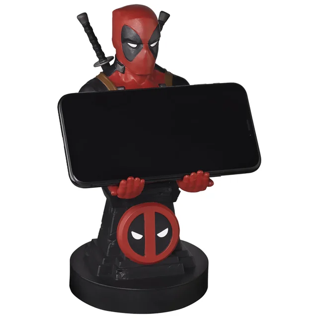 Figurine de support Cable Guy pour manette ou smartphone à collectionner – Marvel – Deadpool – env. 20 cm