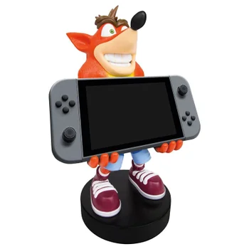 Figurine de support Cable Guy XL à collectionner – Crash Bandicoot – env. 30 cm