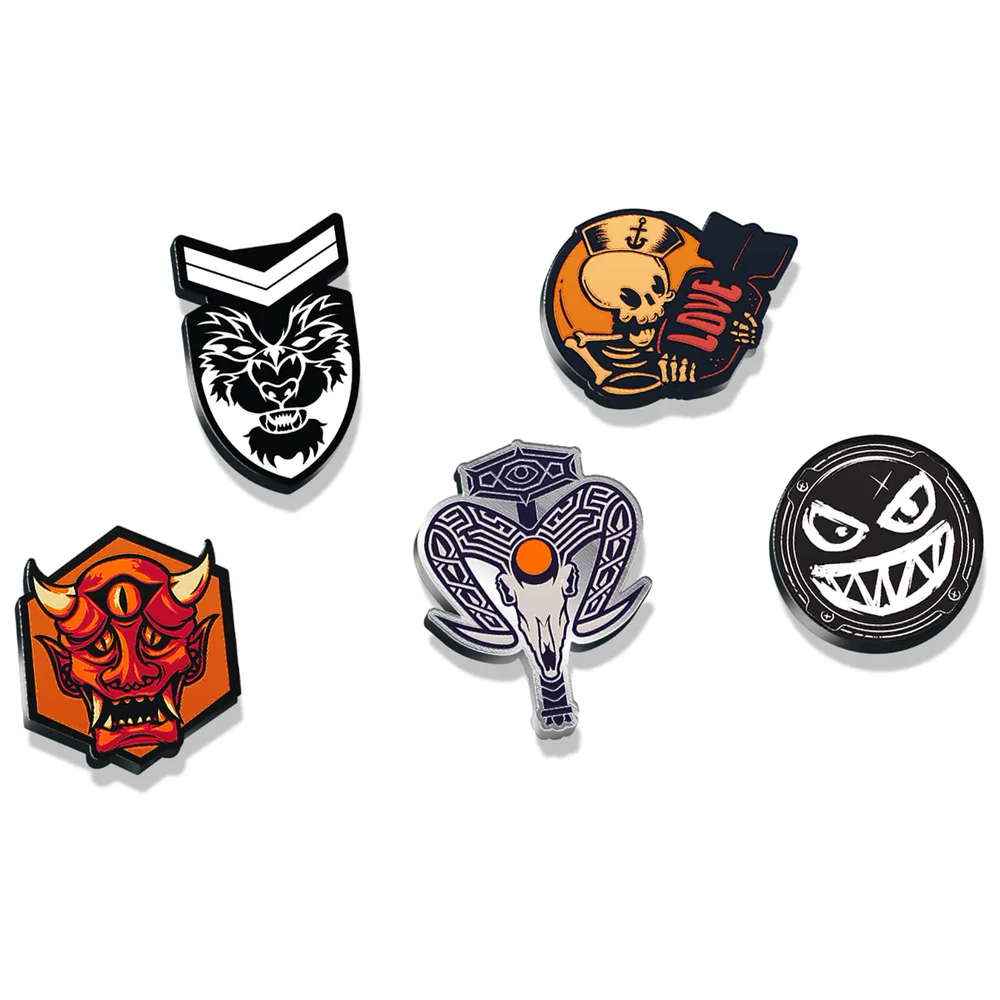 Call of Duty Black Ops IV Codebox Pin Badges en émail Image 1