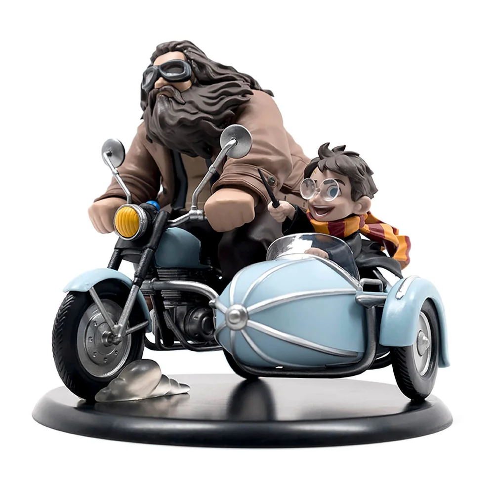 Statuette Harry Potter et Rubeus Hagrid Q-Fig MAX Vinyl - Édition Limitée Image 1
