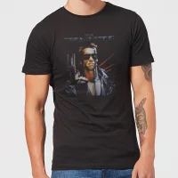 T-Shirt Homme Terminator Vintage - Noir - undefined undefined