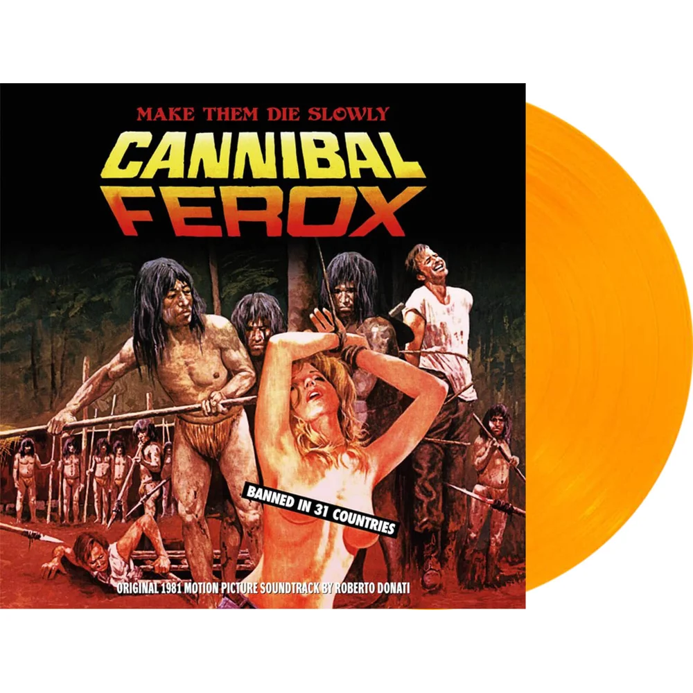 Cannibal Ferox - BO 1981 - Vinyle Vol 1 Exclusivité pour Zavvi (200 Copies) Image 1