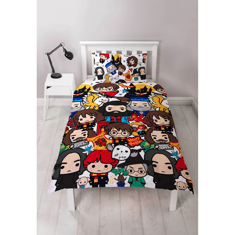 Parure de lit Harry Potter Kawaii - Single Image 1