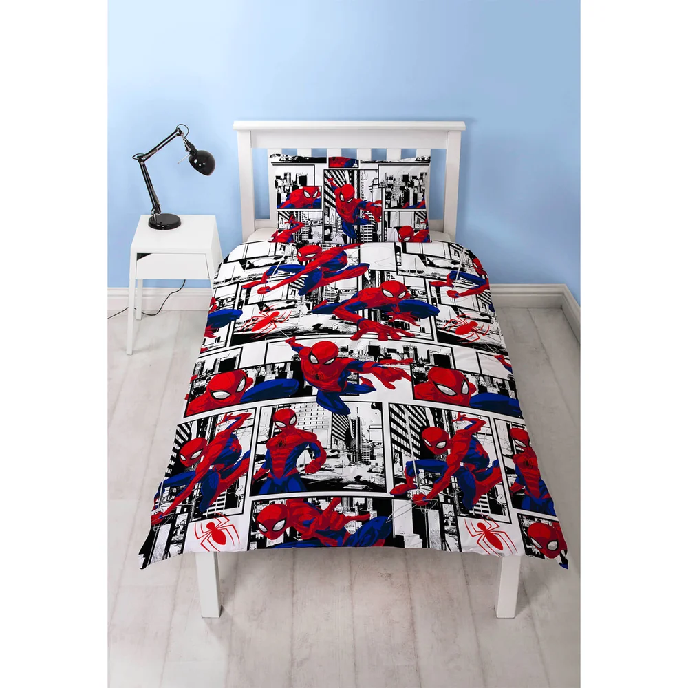 Parure de lit Marvel Ultimate Spiderman Metropolis - Single Image 1