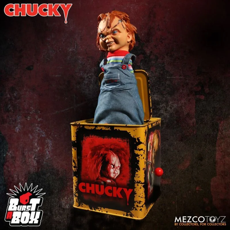 Diable en Boîte Chucky Cicatrices - Mezco Image 1