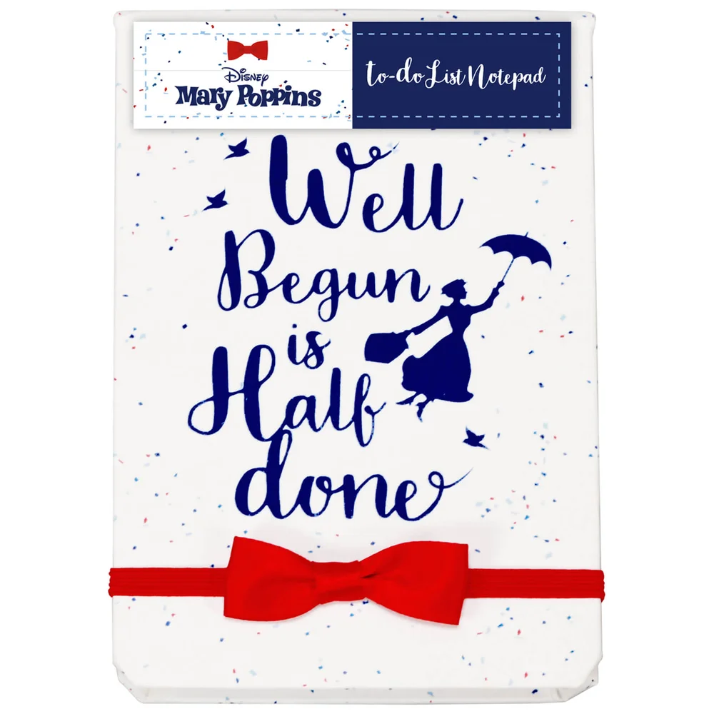 Cahier Mary Poppins To Do List – Practically Perfect Image 1