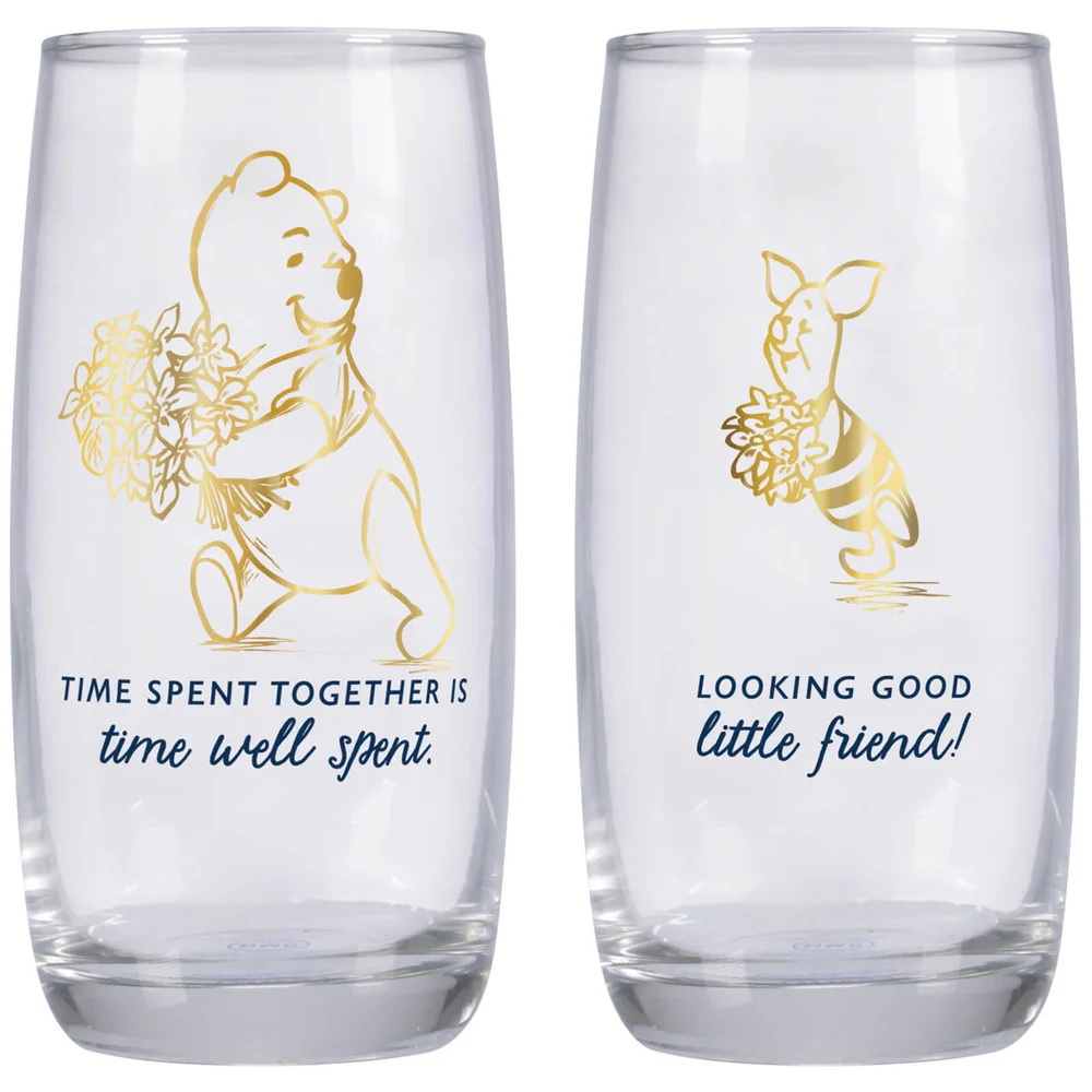 Verres Winnie l’Ourson – Lot de 2 Image 1