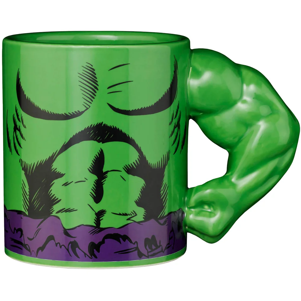 Meta Merch – Mug à bras – Marvel – Incroyable Hulk Image 1