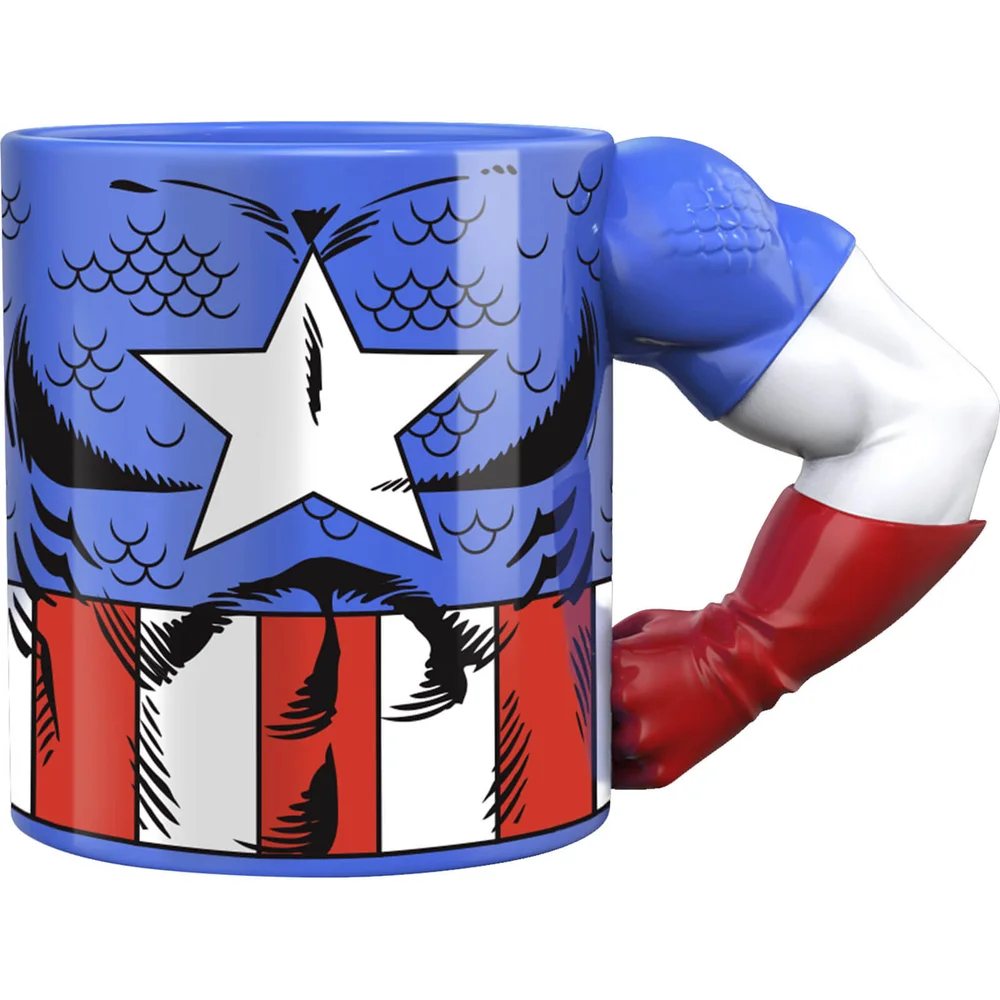 Meta Merch – Mug à bras – Marvel – Captain America Image 1