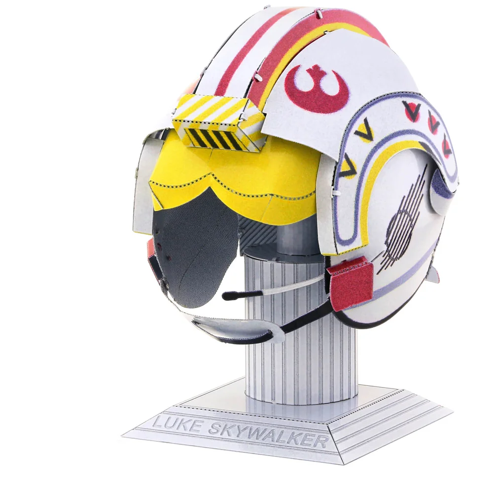 Metal Earth Star Wars Luke Skywalker Helmet 3D Metal Model Kit Image 1