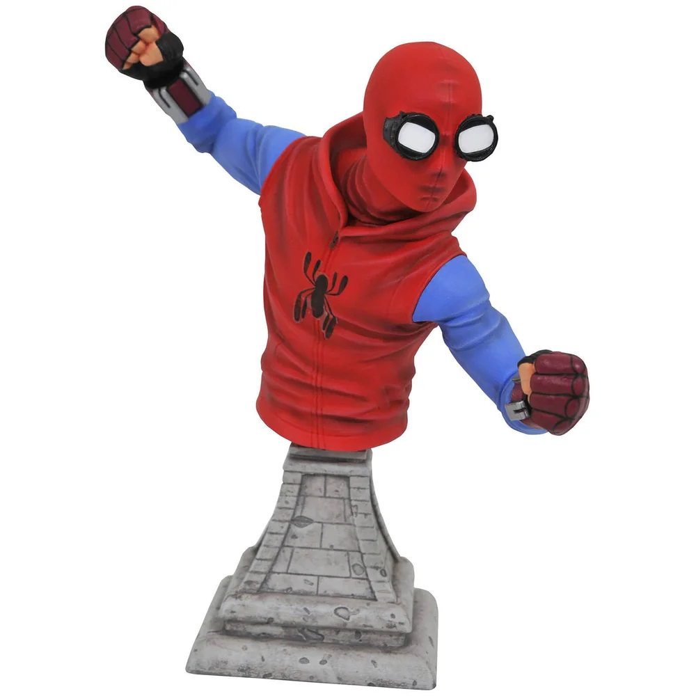 Diamond Select Marvel – Buste Spider-Man Homecoming Homemade Suit 15 cm Image 1