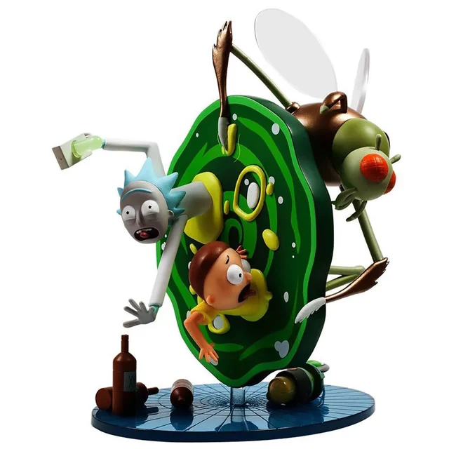 Figurine Kidrobot Rick et Morty 18cm Adult Swim