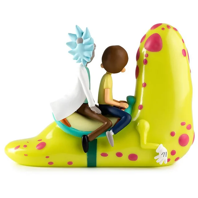 Figurine Kidrobot Rick et Morty Escalier Glissant Glissant 18cm Adult Swim