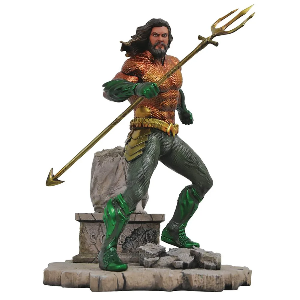 Statuette Aquaman en PVC (23 cm) – DC Gallery Image 1