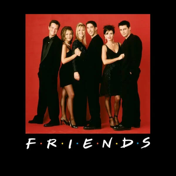T-Shirt Femme Tenue de Soirée - Friends - Noir