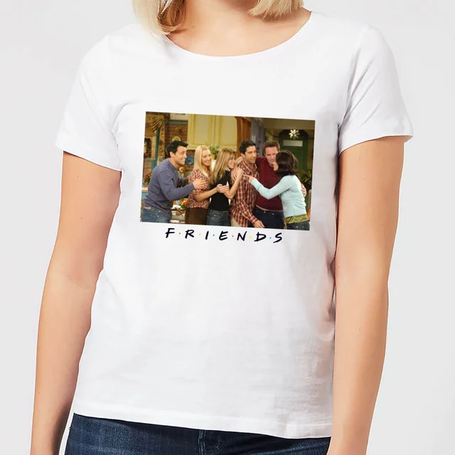 T-Shirt Femme Toute l'Équipe - Friends - Blanc