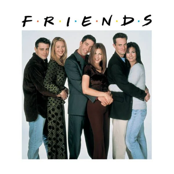 T-Shirt Femme Le Groupe - Friends - Blanc