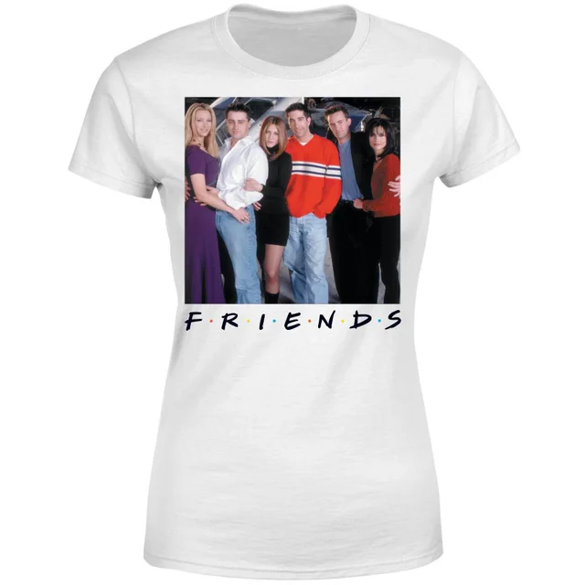 T-Shirt Femme Casting Pose - Friends - Blanc