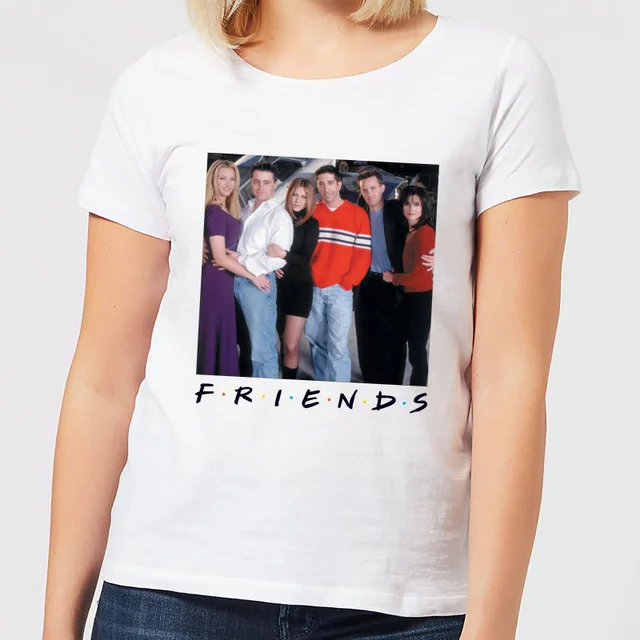 T-Shirt Femme Casting Pose - Friends - Blanc
