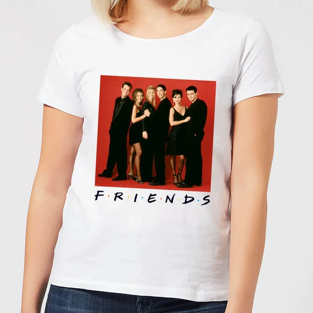 T-Shirt Femme Tenue de Soirée - Friends - Blanc