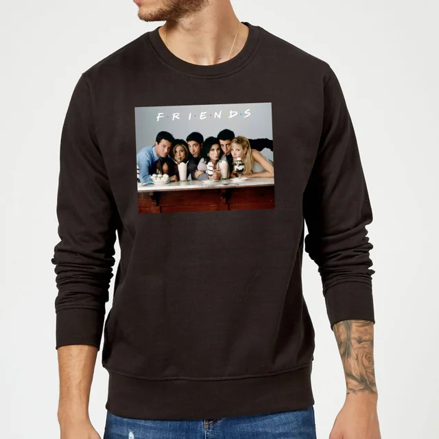 Sweat Homme Milkshake - Friends - Noir