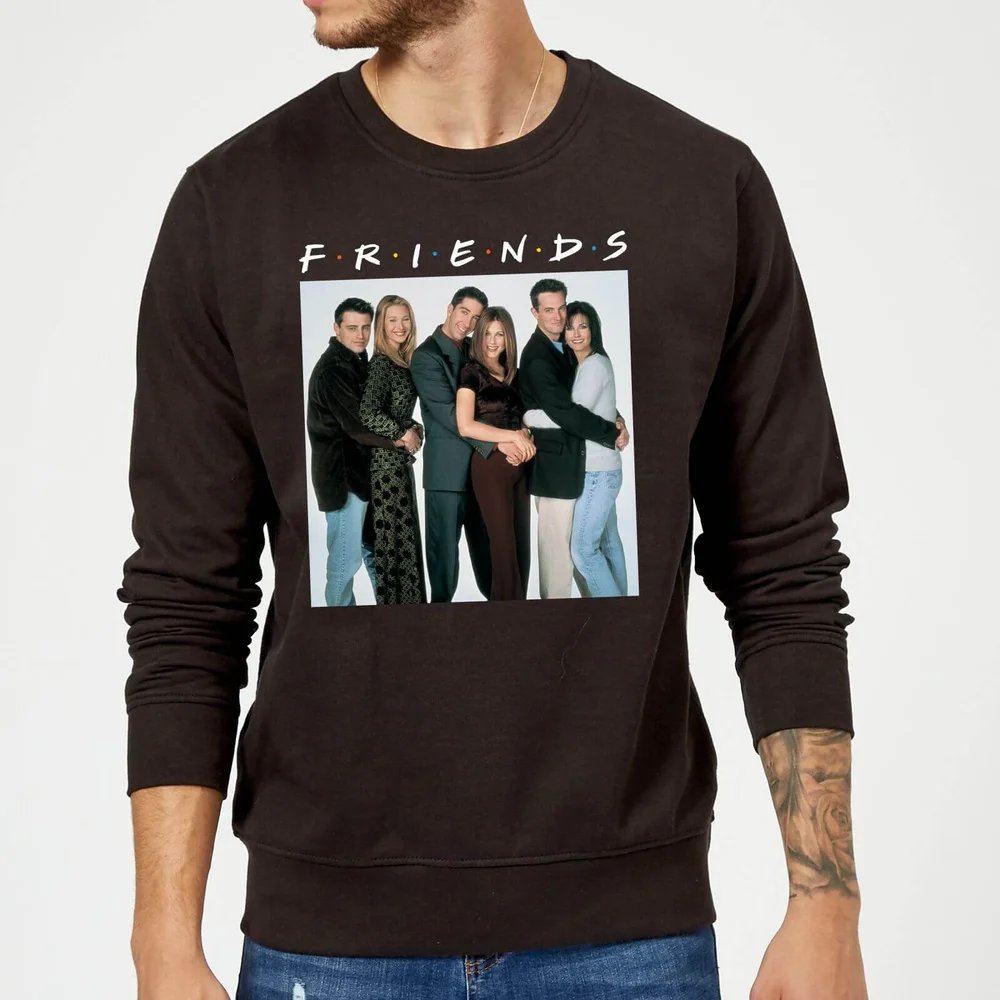 Sweat Homme Toute l'Équipe - Friends - Noir - S Image 1