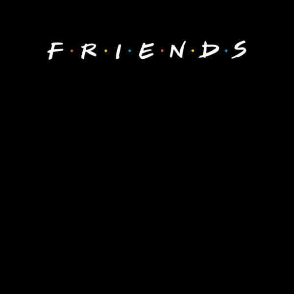 Sweat Homme Logo - Friends - Noir